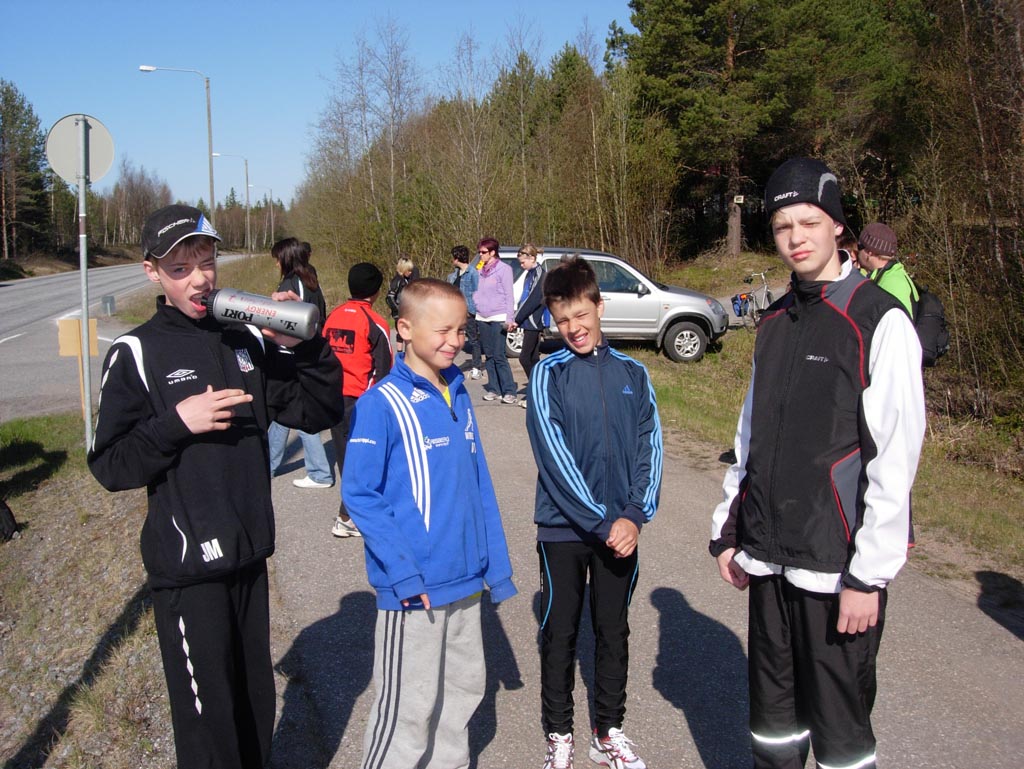 Joni, Nico, Valtteri ja Veli-Petteri